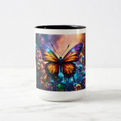 Tasse 2 Couleurs Bliss papillon (Centre)
