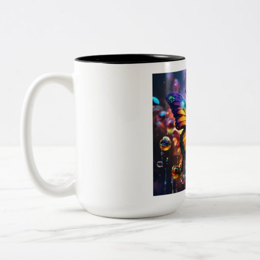 Tasse 2 Couleurs Bliss papillon (Gauche)