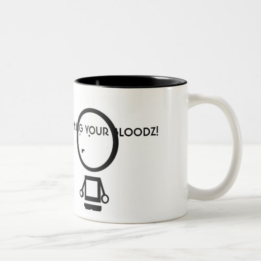TASSE 2 COULEURS BLOODZ ! (Droit)