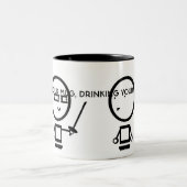 TASSE 2 COULEURS BLOODZ ! (Centre)