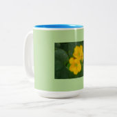 Tasse 2 Couleurs Blooms de Cantaloue (Devant gauche)