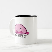 Tasse 2 Couleurs Bloquer avec / Blobfish (Devant gauche)