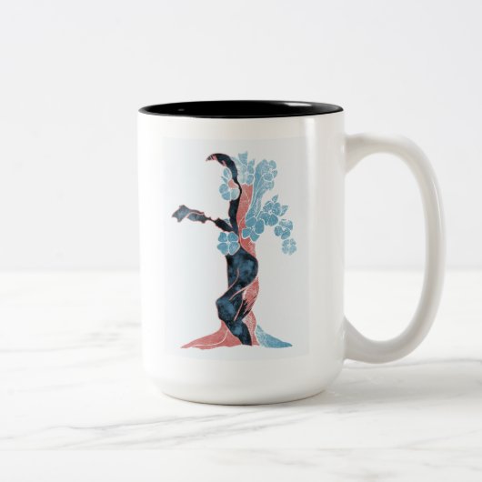Tasse 2 Couleurs Blossom Arbre (Droit)