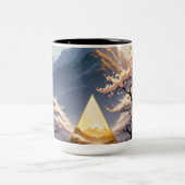 Tasse 2 Couleurs Blossom pyramide (Centre)