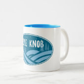 Tasse 2 Couleurs Blue Knob Pennsylvania Outdoors (Devant droit)