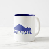 Tasse 2 Couleurs Blue Ridge S'Il Vous Plaît (Devant droit)
