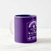 Tasse 2 Couleurs Blueberry Muffin Baker (Devant gauche)