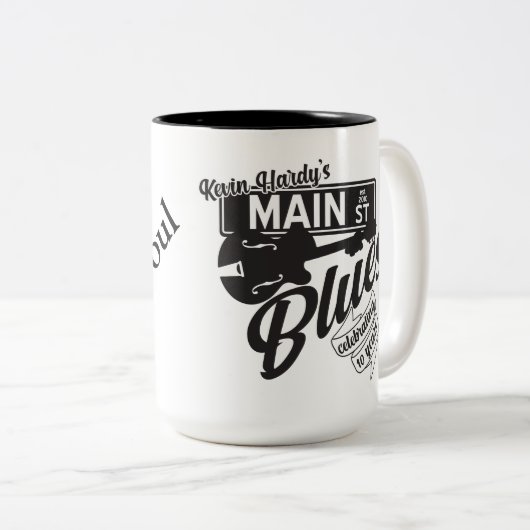 Tasse 2 Couleurs Blues de Main Street (Devant droit)