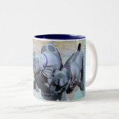 Tasse 2 Couleurs "BlueThai Ridgeback-Phu Quoc dog" (Devant droit)