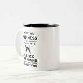 Tasse 2 Couleurs Bluetick Coonhound Adoption Happy (Devant gauche)