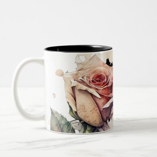 Tasse 2 Couleurs Blush Bloom Mug_morning Rose (Gauche)