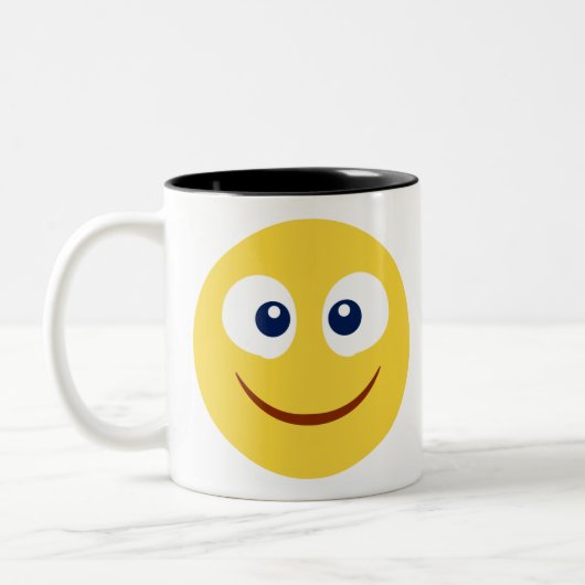Tasse 2 Couleurs Blush Emoji (Gauche)