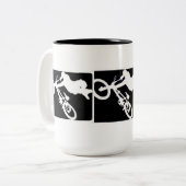 Tasse 2 Couleurs Bmx (Devant gauche)