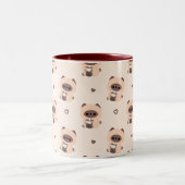 Tasse 2 Couleurs Boba Siamese Chat (Centre)