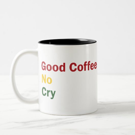 Tasse 2 Couleurs BobCoffee (Gauche)