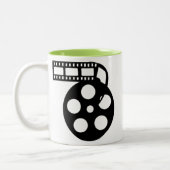 Tasse 2 Couleurs Bobine de pellicule cinématographique fraîche (Gauche)