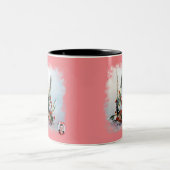 Tasse 2 Couleurs Bodegón de flores (Centre)