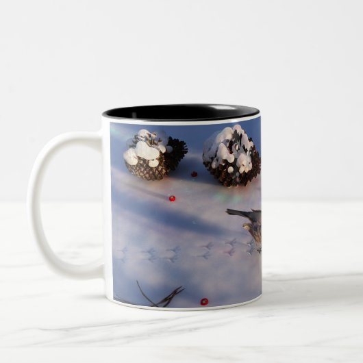 Tasse 2 Couleurs Boeuf d'hiver (Gauche)