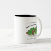 Tasse 2 Couleurs Boeuf et Broccoli chinois Restaurant Festival alim (Devant droit)