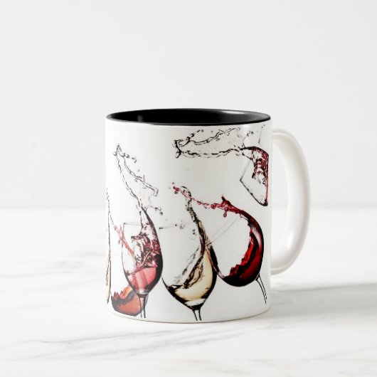 TASSE 2 COULEURS BOGUE ULTIME * BOISSONS DE VIN* (Devant droit)