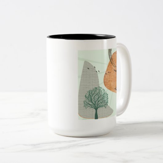 Tasse 2 Couleurs Boho (Devant droit)