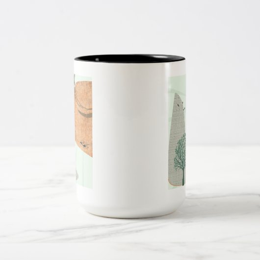 Tasse 2 Couleurs Boho (Centre)