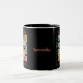 Tasse 2 Couleurs Boho Fall Grateful Thanksgiving (Centre)
