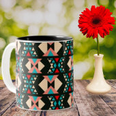 Tasse 2 Couleurs Boho Sud-Ouest Abstrait