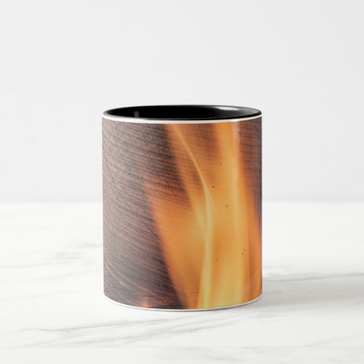 Tasse 2 Couleurs Bois au feu (Centre)