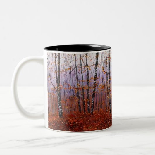 TASSE 2 COULEURS "BOIS AUDUBON" (Gauche)