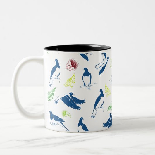 Tasse 2 Couleurs Bois de pin Kereru NZ (Gauche)