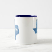 Tasse 2 Couleurs Bois de Texas à la maison (Centre)