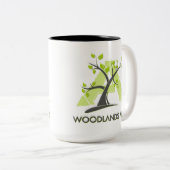 Tasse 2 Couleurs Bois-terre-à-terre (Devant droit)
