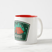 Tasse 2 Couleurs Boise National Forest Camping (Devant droit)
