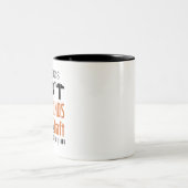 Tasse 2 Couleurs Boisson et brouillon étudiant en architecture arch (Centre)