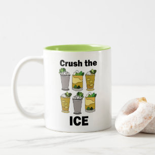 Tasse 2 Couleurs Boisson Mint Julep Écraser La Glace Drôle