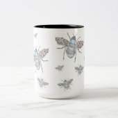 Tasse 2 Couleurs "Boissons de café les plus sèches" (Centre)