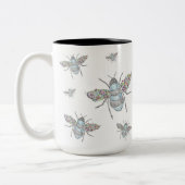 Tasse 2 Couleurs "Boissons de café les plus sèches" (Gauche)