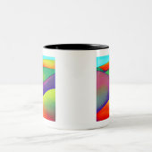Tasse 2 Couleurs Bold Rainbow Hills (Centre)