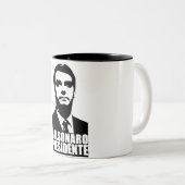Tasse 2 Couleurs Bolsonaro le Président (Devant droit)