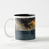 Tasse 2 Couleurs Bombardement de fort Sumter (Gauche)