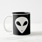 Tasse 2 Couleurs Bombe Alien (Gauche)