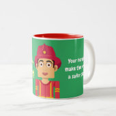 Tasse 2 Couleurs Bombero (Devant droit)
