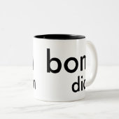 Tasse 2 Couleurs bon jour, jour bon… (Devant droit)