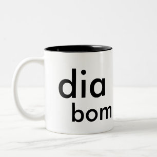 Tasse 2 Couleurs bon jour, jour bon…