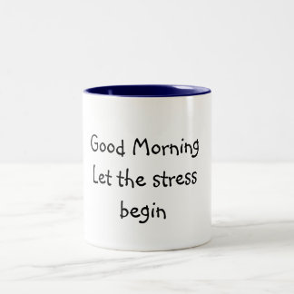 Tasse 2 Couleurs Bon MorningLet que l'effort commencent