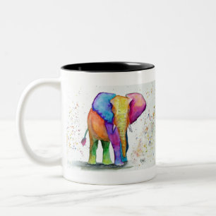 Tasse 2 Couleurs bonbon d'éléphant