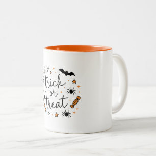 Tasse 2 Couleurs Bonbons Halloween Trick Or Treat