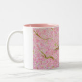 Tasse 2 Couleurs Bonheur de famille rose (Gauche)