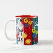 Tasse 2 Couleurs Bonheur Nuptial (Gauche)